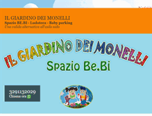 Tablet Screenshot of ilgiardinodeimonelli.it
